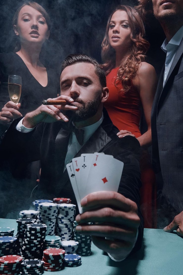 Live casino dashboard with multiple table feeds and player statistics